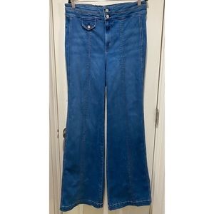 Veronica Beard Ember Wide Leg Jeans NWT